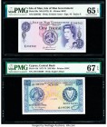 Cyprus, Guernsey and Isle of Man Group Lot of 4 Graded Examples PMG Superb Gem Unc 67 EPQ (2); Gem Uncirculated 65 EPQ (2). 

HID09801242017

© 2020 H...