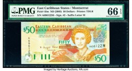 East Caribbean States Central Bank, Montserrat 50 Dollars ND (2003) Pick 45m PMG Gem Uncirculated 66 EPQ. 

HID09801242017

© 2020 Heritage Auctions |...