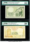 France, Germany and Turkey Group Lot of 4 Graded Examples PMG Choice Uncirculated 63; Uncirculated 62; About Uncirculated 55 EPQ; Very Fine 20. Toning...