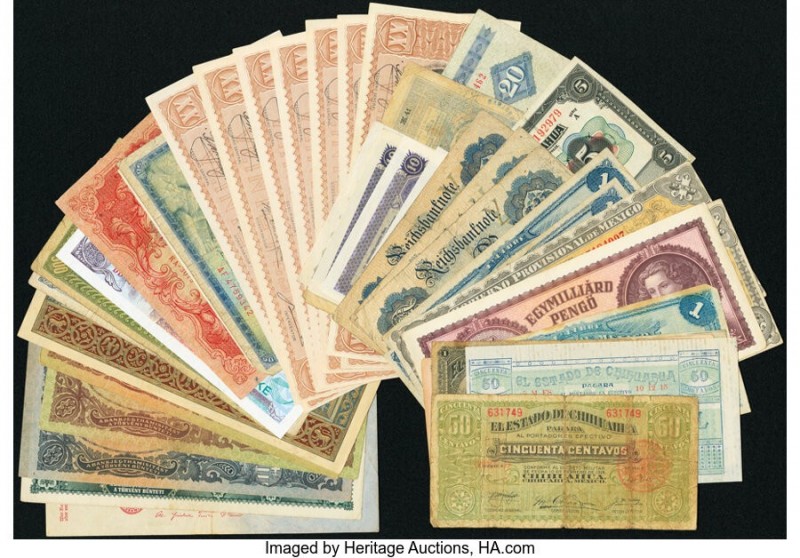 World lot of (Hungary; Armenia; Mexico and More) 44 Examples Fine-Choice Uncircu...