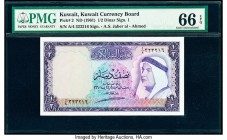 Kuwait Kuwait Currency Board 1/2 Dinar 1960 (ND 1961) Pick 2 PMG Gem Uncirculated 66 EPQ. 

HID09801242017

© 2020 Heritage Auctions | All Rights Rese...