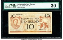 Netherlands New Guinea Nieuw-Guinea 10 Gulden 2.1.1950 Pick 7a PMG Very Fine 30. 

HID09801242017

© 2020 Heritage Auctions | All Rights Reserved