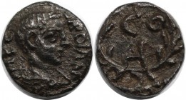 Römische Münzen, MÜNZEN DER RÖMISCHEN KAISERZEIT. Antiohia. Gordianus III. 238-244 n. Chr. AE Quadrans (1.40 g. 11 mm). Sehr schön+