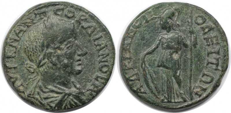 Römische Münzen, MÜNZEN DER RÖMISCHEN KAISERZEIT. Thrakien, Hadrianopolis. Gordi...