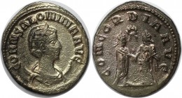 Römische Münzen, MÜNZEN DER RÖMISCHEN KAISERZEIT. Gallienus (253-268 n. Chr) für Salonina. Antoninianus 258-260 n. Chr. (3.83 g. 22 mm) Vs.: CORN SALO...