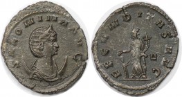 Römische Münzen, MÜNZEN DER RÖMISCHEN KAISERZEIT. Gallienus (253-268 n. Chr) für Salonina. Antoninianus 260-268 n. Chr. (3.04 g. 23 mm) Vs.: SALONINA ...