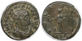 Römische Münzen, MÜNZEN DER RÖMISCHEN KAISERZEIT. Florianus. Antoninianus 276 n. Chr. (3.65 g. 22 mm) Vs.: IMP C FLORIANVS AVG, Büste mit Strahlenkron...