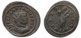 Römische Münzen, MÜNZEN DER RÖMISCHEN KAISERZEIT. Florianus. Antoninianus 276 n. Chr. (3.43 g. 26 mm) Vs.: IMP C FLORIANVS AVG, Büste mit Strahlenkron...