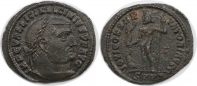Römische Münzen, MÜNZEN DER RÖMISCHEN KAISERZEIT. Licinius I. (308-324 n. Chr). Follis 313 n. Chr. (3.64 g. 25 mm) Vs.: IMP C VAL LICIN LICINIVS PF AV...