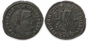 Römische Münzen, MÜNZEN DER RÖMISCHEN KAISERZEIT. Licinius I. (308-324 n. Chr). Follis 313 n. Chr. (3.56 g. 23 mm) Vs.: IMP C VAL LICIN LICINIVS PF AV...
