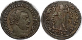 Römische Münzen, MÜNZEN DER RÖMISCHEN KAISERZEIT. Licinius I. (308-324 n. Chr). Follis 316-317 n. Chr. (3.79 g. 21 mm) Vs.: IMP C VAL LICIN LICINIVS P...