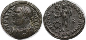 Römische Münzen, MÜNZEN DER RÖMISCHEN KAISERZEIT. Licinius I. (308-324 n. Chr). Follis 317-320 n. Chr. (2.75 g. 19 mm) Vs.: IMP LICINIVS AVG, Drapiert...