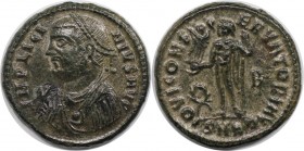 Römische Münzen, MÜNZEN DER RÖMISCHEN KAISERZEIT. Licinius I. (308-324 n. Chr). Follis 317-320 n. Chr. (3.09 g. 19 mm) Vs.: IMP LICINIVS AVG, Drapiert...