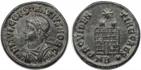 Römische Münzen, MÜNZEN DER RÖMISCHEN KAISERZEIT. Constantius II. Follis 337-361 n. Chr. (2.74 g. 19 mm) Vs.: FL IVL CONSTANTIVS NOB C, Büst n. l. Rs....