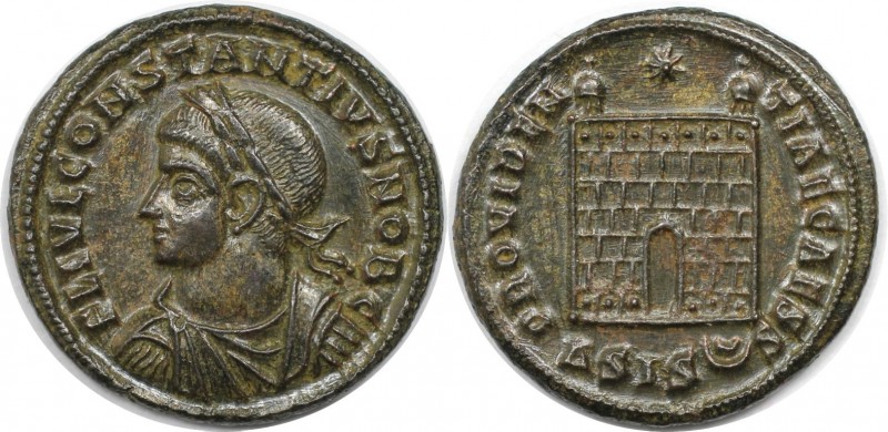 Römische Münzen, MÜNZEN DER RÖMISCHEN KAISERZEIT. Constantius II. Follis 337-361...