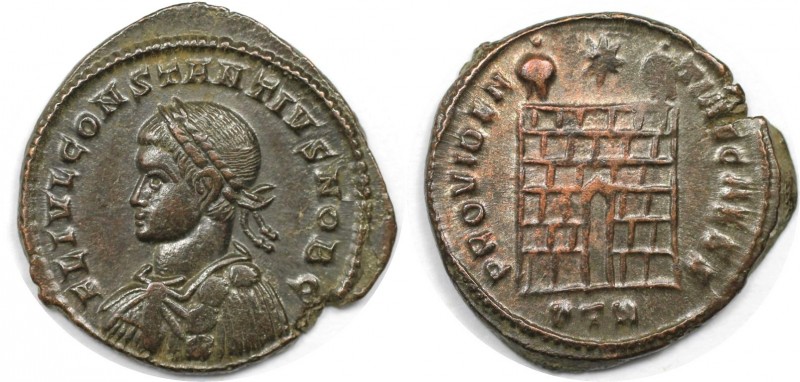 Römische Münzen, MÜNZEN DER RÖMISCHEN KAISERZEIT. Constantius II. Follis 337-361...