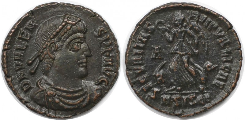 Römische Münzen, MÜNZEN DER RÖMISCHEN KAISERZEIT. Valens (364-378 n. Chr). Folli...