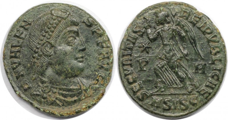 Römische Münzen, MÜNZEN DER RÖMISCHEN KAISERZEIT. Valens (364-378 n. Chr). Folli...