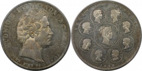 Altdeutsche Münzen und Medaillen, BAYERN / BAVARIA. Ludwig I. (1825-1848). Konv.-Taler 1828, Segen des Himmels. Silber. Dav. 563, AKS 121, Kahnt 83, T...