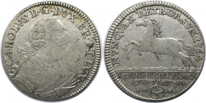 Altdeutsche Münzen und Medaillen, BRAUNSCHWEIG - WOLFENBÜTTEL. Karl I. (1735-178...