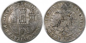 Altdeutsche Münzen und Medaillen, HAMBURG. STADT. Reichstaler (32 Schilling) 1572, mit Titel Maximilians II. Münzmeister Andreas Metzner. Silber. 29,0...