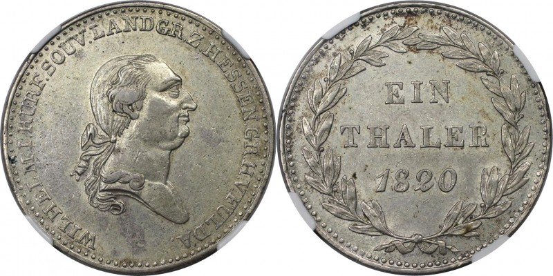 Altdeutsche Münzen und Medaillen, HESSEN - KASSEL. Wilhelm I. (1803-1821). Taler...