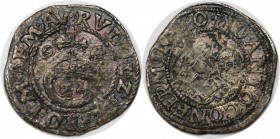 Altdeutsche Münzen und Medaillen, MINDEN - BISTUM. Anton von Schauenburg (1587-1599). 1/24 Taler (Groschen) 1594. Schön. Selten!