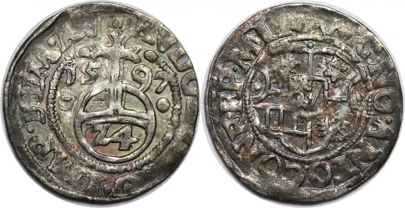 Altdeutsche Münzen und Medaillen, MINDEN - BISTUM. Anton von Schauenburg (1587-1...