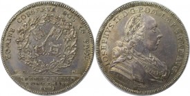 Altdeutsche Münzen und Medaillen, REGENSBURG, STADT. Konv.-Taler 1775, mit Titel Josefs II. Silber. 28,04 g. Dav. 2625, Beckenb. 7115, Slg. Bach (Aukt...