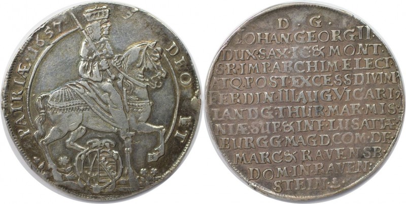 Altdeutsche Münzen und Medaillen, SACHSEN - ALBERTINE. Johann Georg II. (1656-16...