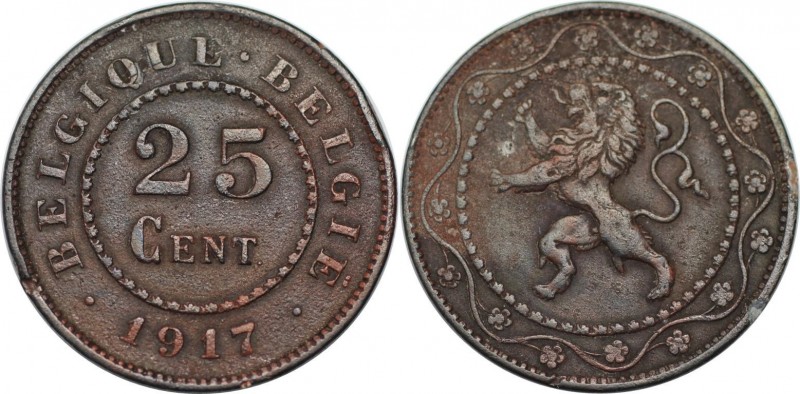 Deutsche Münzen und Medaillen ab 1871, DEUTSCHE NEBENGEBIETE. Königreich Belgien...