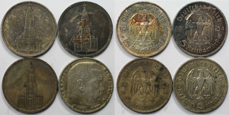 Deutsche Münzen und Medaillen ab 1871, LOTS UND SAMMLUNGEN. 3. REICH 1933-1945. ...