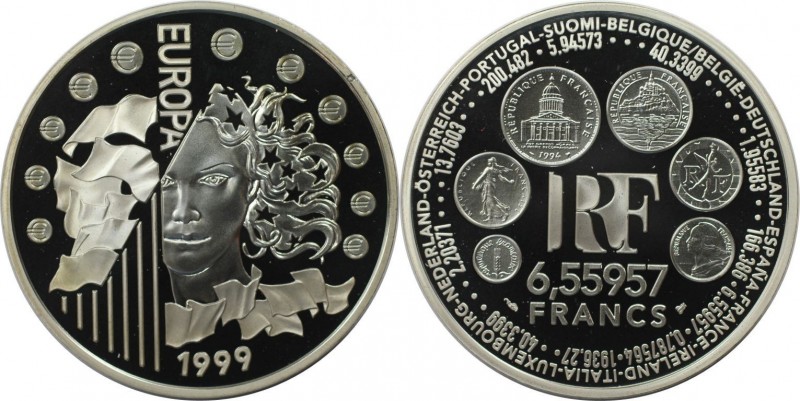 Europäische Münzen und Medaillen, Frankreich / France. Europäische Atr Styles - ...