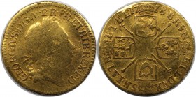 Europäische Münzen und Medaillen, Großbritannien / Vereinigtes Königreich / UK / United Kingdom. George I. (1714-1727). Half Guinea 1718. Gold. 3,96 g...