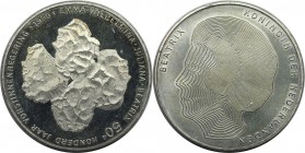 Europäische Münzen und Medaillen, Niederlande / Netherlands. Jahrhundert der Königinnen. 50 Gulden 1990. 25,0 g. 0.925 Silber. 0.74 OZ. KM 214. Stempe...