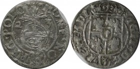 Europäische Münzen und Medaillen, Polen / Poland. Sigismund III. ''Dreipölker". 1/24 Taler (3 Kreuzer)1587 - 1632, Silber. 1,0 g. 19 mm. Sehr schön...