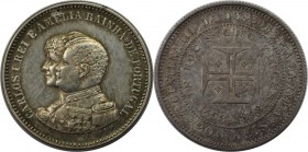 Europäische Münzen und Medaillen, Portugal. Carlos I., 400 Jahre Entdeckung Indiens. 200 Reis 1898. Silber. KM 537. Vorzüglich-stempelglanz