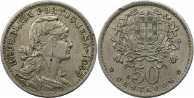 Europäische Münzen und Medaillen, Portugal. 50 Centavos 1947. Kupfer-Nickel. KM 577. Vorzüglich