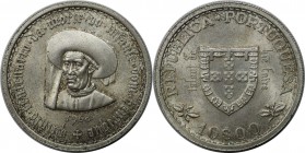 Europäische Münzen und Medaillen, Portugal. Heinrich der Seefahrer. 10 Escudos 1960. 12,50 g. 0.800 Silber. 0.32 OZ. KM 588. Stempelglanz