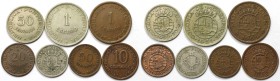 Europäische Münzen und Medaillen, Portugal, Lots und Sammlungen. PORTUGIESISCHE BESITZUNGEN. MOZAMBIQUE. Lot von 7 Münzen 1942-1965. Bild ansehen Lot...