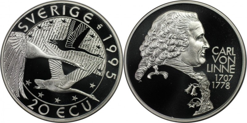 Europäische Münzen und Medaillen, Schweden / Sweden. Carl von Linne (1707-1778)....