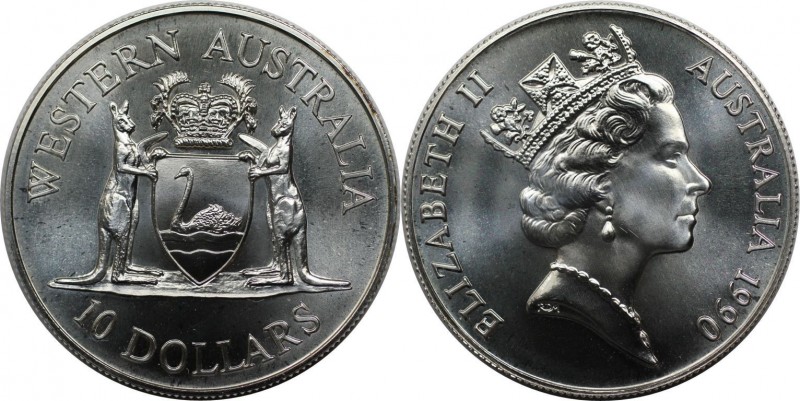 Weltmünzen und Medaillen, Australien / Australia. "Western Australia. 10 Dollars...