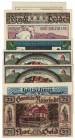 Banknoten, Deutschland / Germany, Lots und Sammlungen. Notgeld. Juist, Hannover. 25 Pfennig 1919. Grabowski J12.3. I-II, Oelde Stadt. 50 Pfennig 1920....