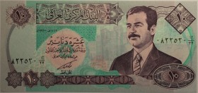 Banknoten, Irak / Iraq. 10 Dinars 1992. P.81. I