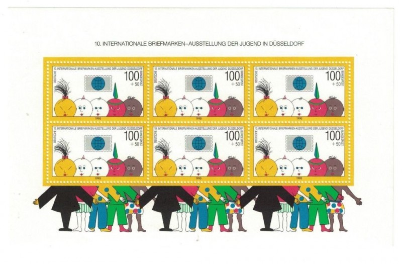 Briefmarken / Postmarken, Deutschland / Germany. BRD.10. Internationale Briefmar...