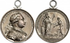Early American and Betts Medals

Rare and Historic 1773 Carib War Medal

1773 Carib War Medal. Betts-529. Silver, cast and chased. Mint State.

...