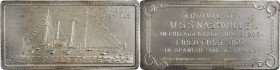 Naval Medals

1909 Arrival of U.S.S. Nashville in Chicago Harbor Plaque. By J.H. Ripstra for the Chicago Numismatic Society. Sterling Silver. Mint S...