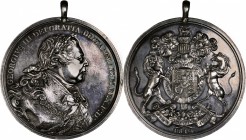 British Indian Peace Medals

Outstanding Middle-Size 1814 George III Medal

1814 George III Indian Peace Medal. Medium Size. Adams-13.1. (Obverse ...