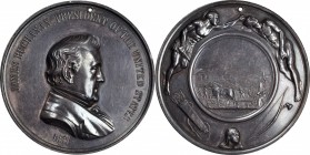 Indian Peace Medals

Very Sharp 1857 James Buchanan in Silver

The First Size

1857 James Buchanan Indian Peace Medal. First Size. Julian IP-34,...