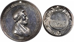 Indian Peace Medals

Sharp and Prooflike Second-Size Lincoln in Silver

1862 Abraham Lincoln Indian Peace Medal. Second Size. Julian IP-39, Prucha...